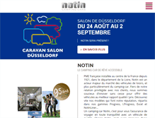 Tablet Screenshot of notin.fr